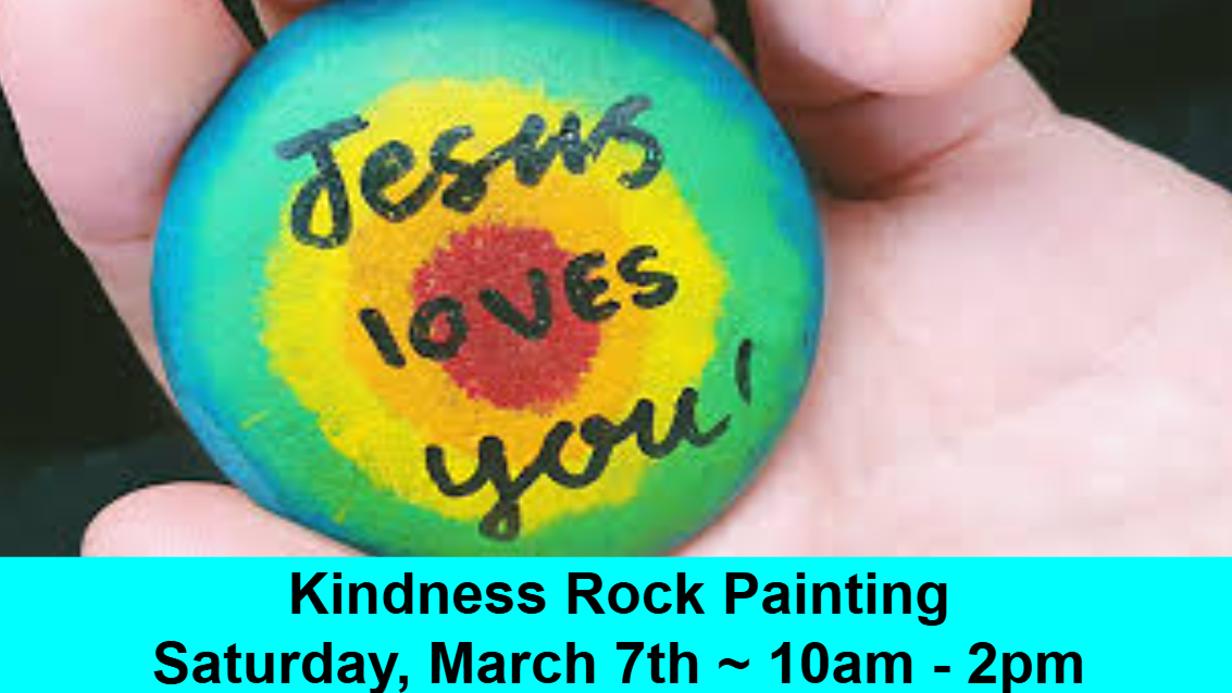 Kindness Rock Painting Event @ First Baptist Church of Damascus