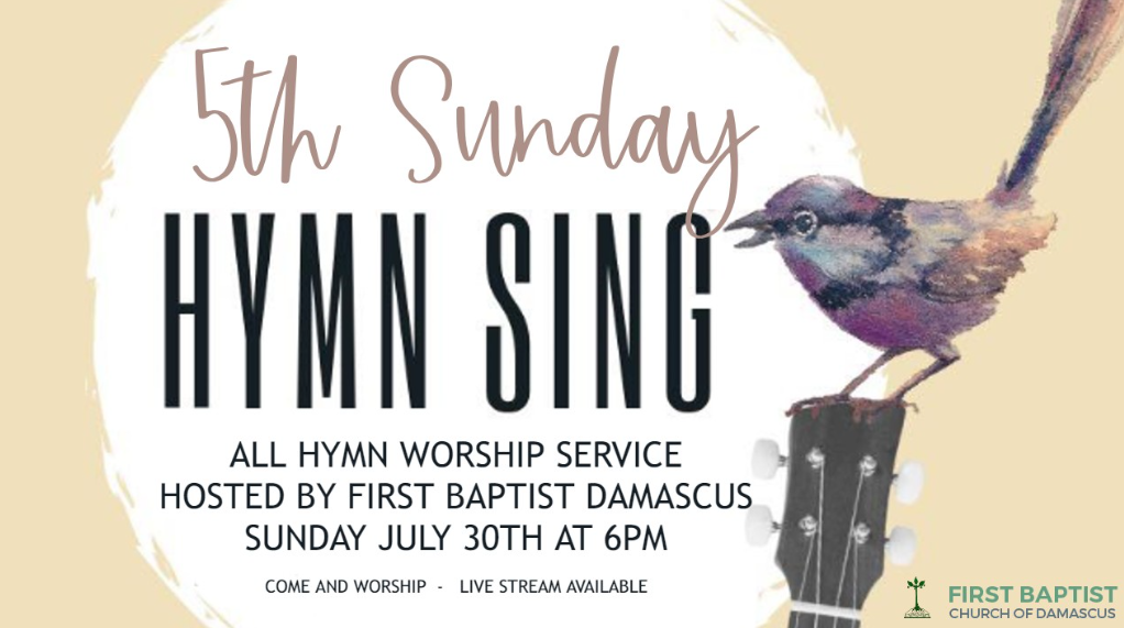 5th Sunday Community Hymn Sing